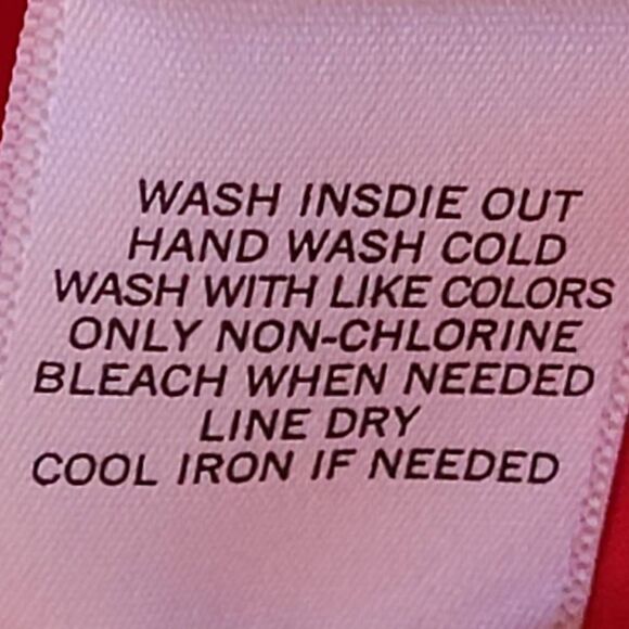 Banana Republic Womens Pleated Neckline Laser Cut Border Red Sleeveless Top Medi - Picture 9 of 12